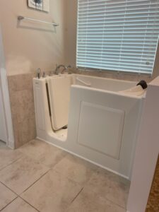 Walk in bathtubs for bathroom remodeling agin in place home renovations in St. Augustine FL